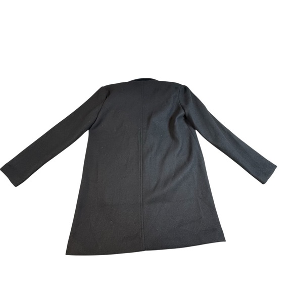 Love Tree Black Blazer Style Coat Open Front Single Breasted Medium NWT - Picture 3 of 3